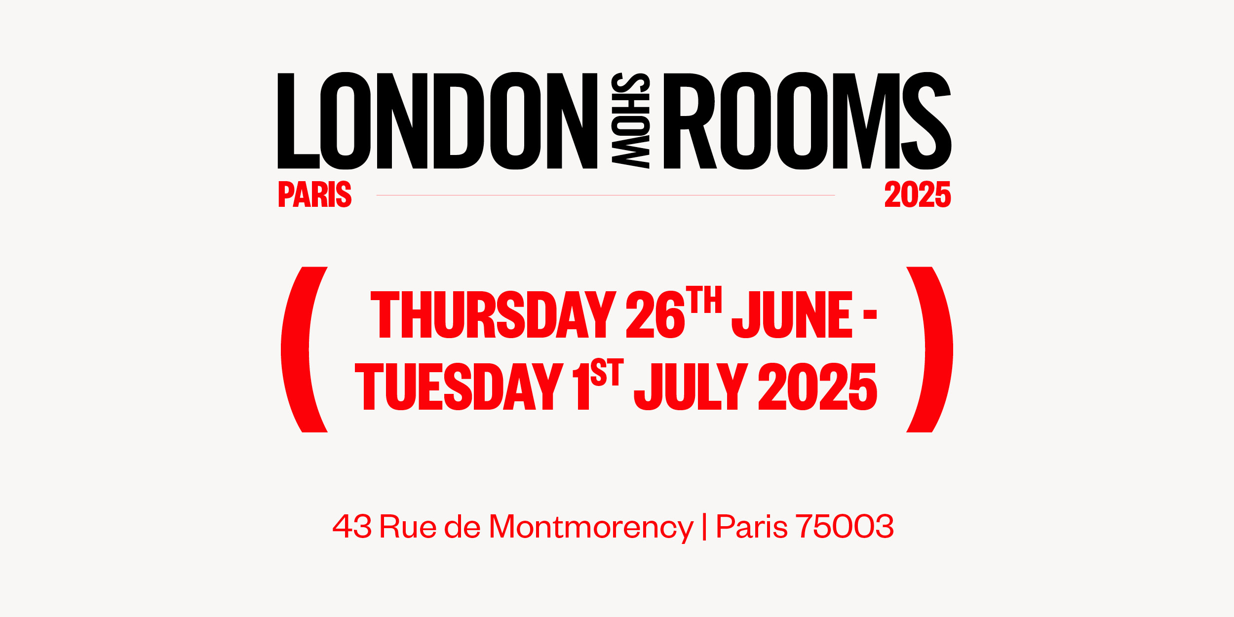 LsR Paris SS 2026