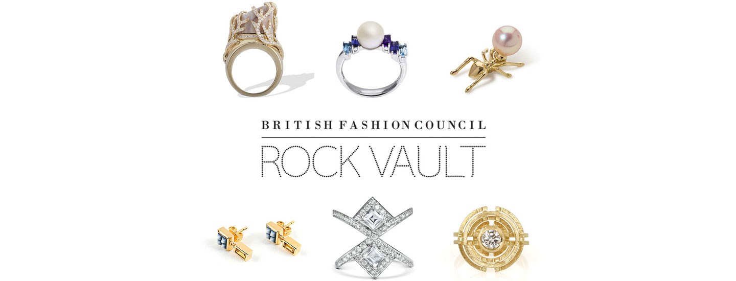 British Fashion Council Rock Vault Jewellers to show at Goldsmiths' Fair