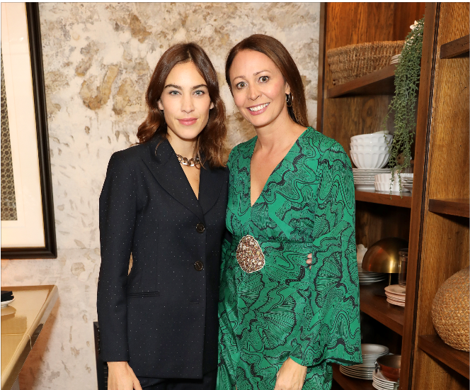 British Fashion Council and Alexa Chung Celebrate British Creative Talent  at The Hoxton, Paris