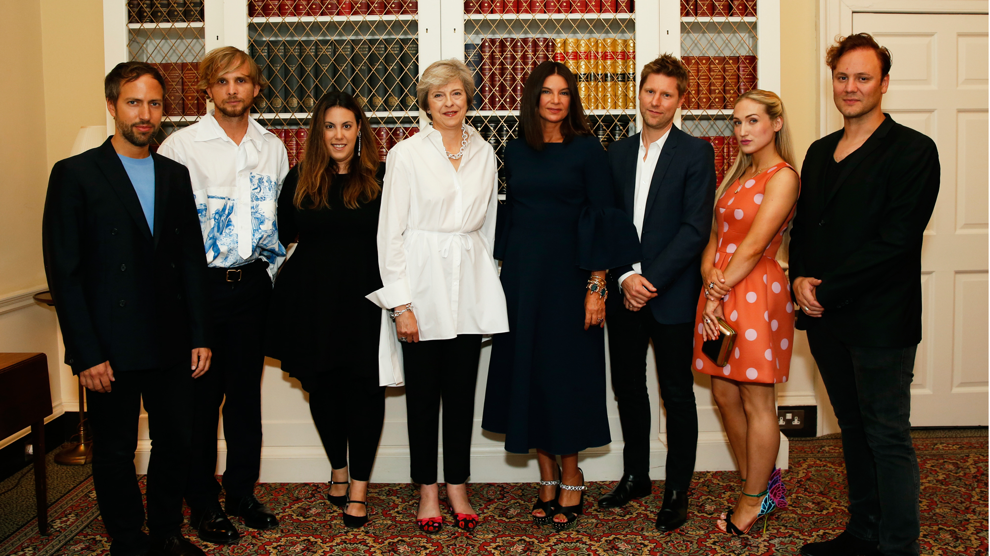 A Celebration of British Fashion at 10 Downing Street